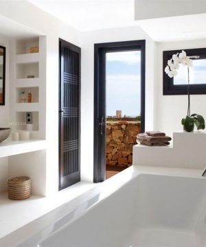 最新简约私人别墅浴室装修图片2025