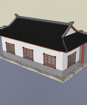 最新农村中式小型别墅外观设计图片2025