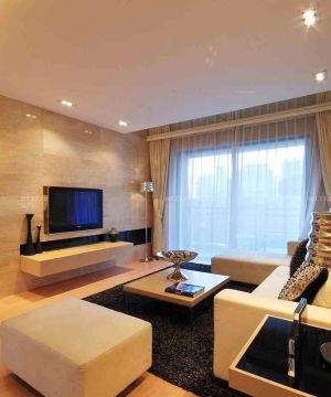 经典现代家装客厅设计装修图片大全
