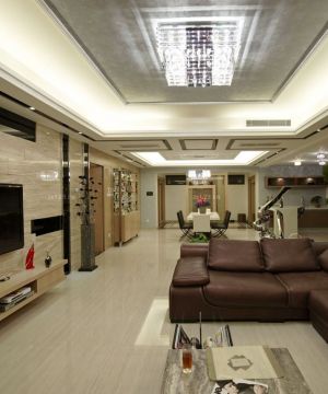 2025特色现代家装客厅设计装修图片