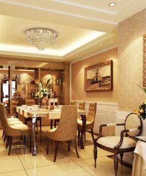 最新农村小别墅餐桌椅子装修效果图大全2025