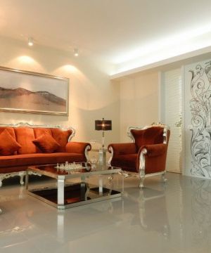 最新115平米房子现代客厅装修效果图欣赏