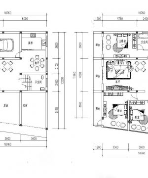 2023两层经典别墅设计平面图