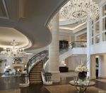 顶级别墅室内楼梯设计效果图