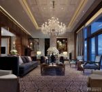 2025顶级别墅客厅吊灯设计图片