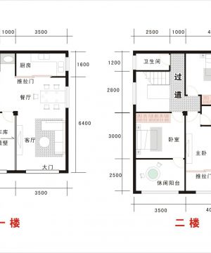 农村二层别墅最新设计图纸大全2023