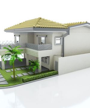 2025现代自建别墅外观最新装潢设计图纸