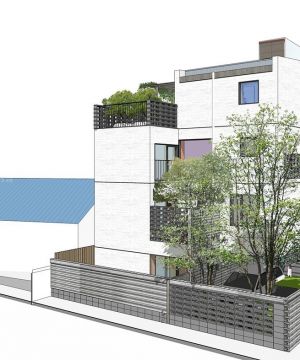 2023最新自建私人别墅设计效果图纸欣赏