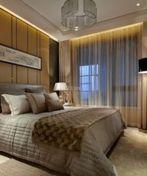 家庭现代装修风格主卧室设计图片欣赏