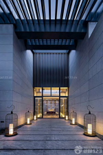 2025现代中式风格别墅外观装修设计效果图