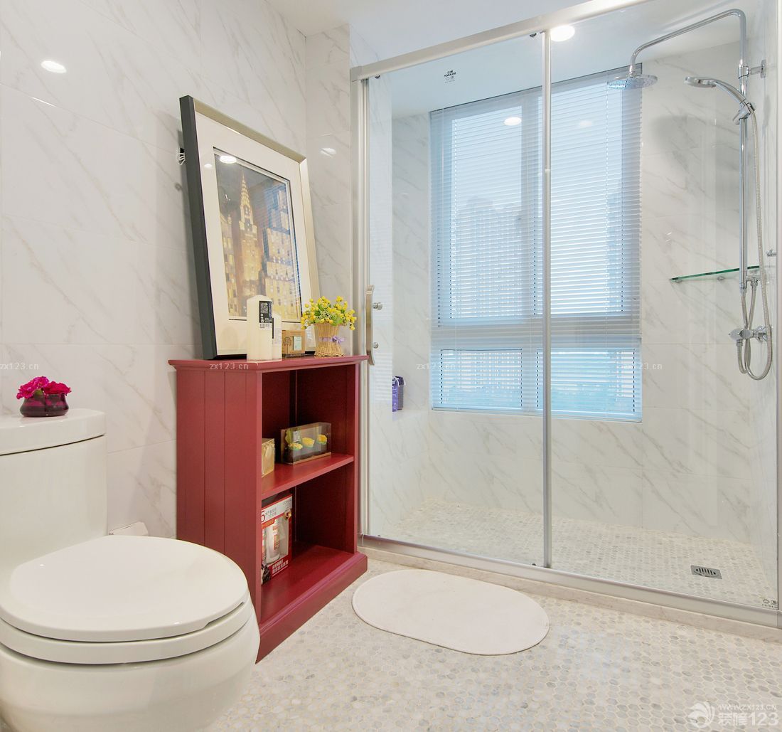 2023一居室小户型卫生间浴室装修图片大全