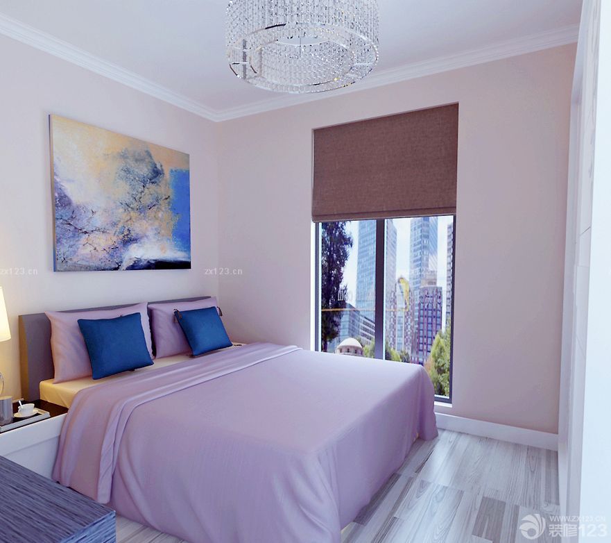 2025一居室小户型卧室落地玻璃窗最新设计图片