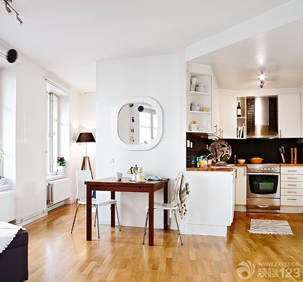 45平米小户型开放式厨房设计效果图片大全