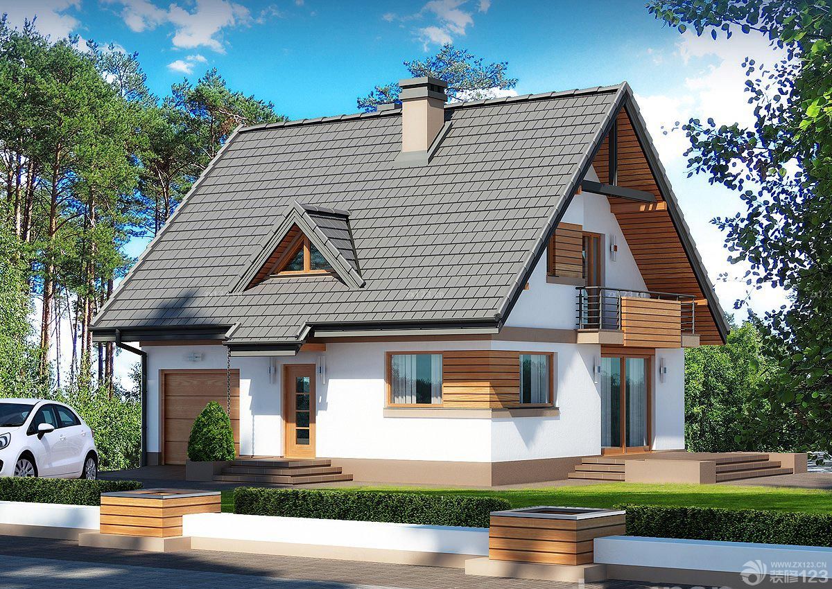 最新农村山区小别墅造型图大全