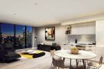 现代风格家装厨房客厅隔断设计效果图片大全2023