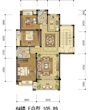 140平米别墅户型图片