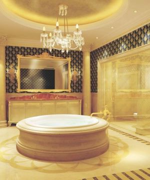 三层别墅按摩浴缸最新装修设计图片