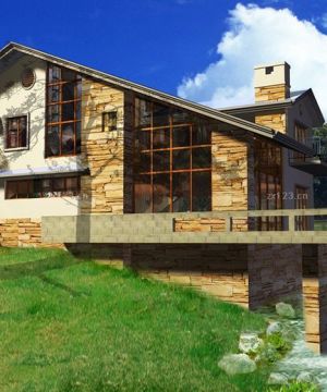 2025独栋流水别墅设计效果图欣赏