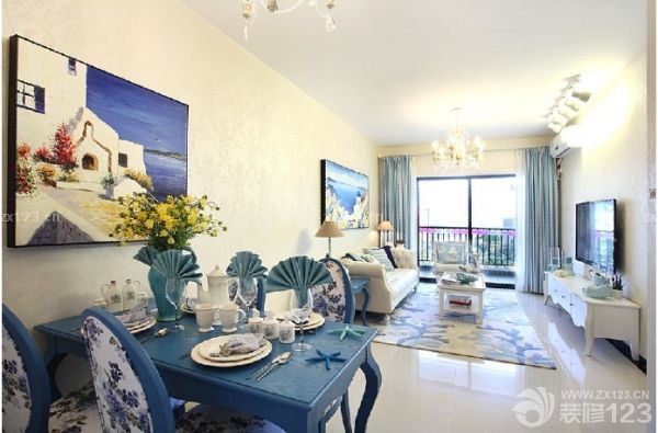 地中海风格家居设计客厅装修图片