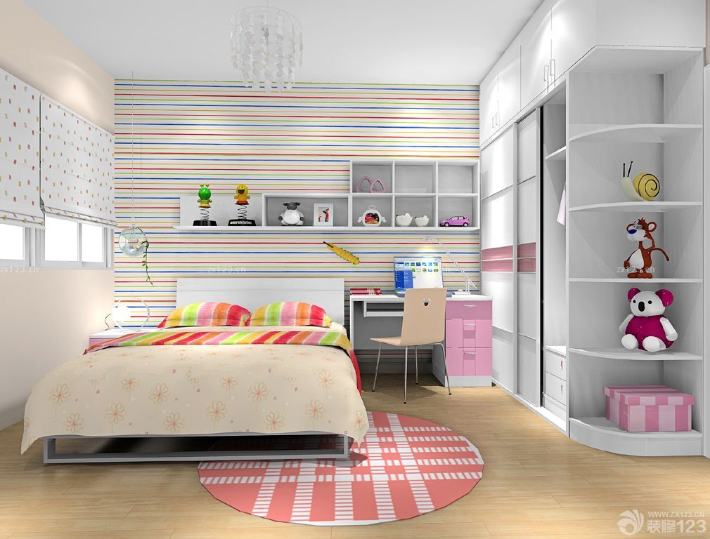 2025特色现代风格儿童房子装修设计图片大全