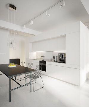 2023简约现代风格小户型整体厨房装修样板大全