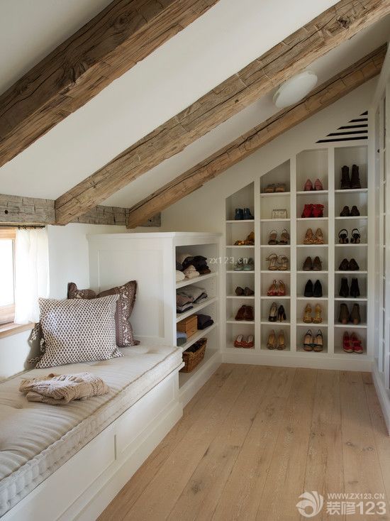 别墅阁楼鞋柜装修效果图大全2025图片