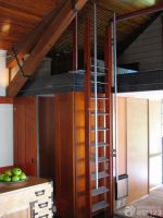 美式2023房子家庭室内装修设计图片大全内设梯子