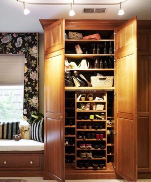 最新房子室内鞋柜装修效果图大全2025图片
