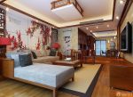 中式风格2023年房子沙发背景墙装修设计图片大全