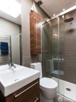 小户型卫生间玻璃淋浴间装修效果图大全2023图片