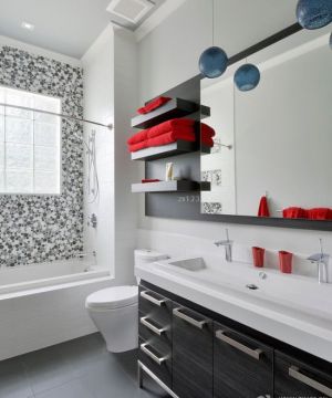 美式家居风格小户型卫生间装修效果图大全2025图片