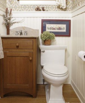 美式家装小户型卫生间装修效果图片