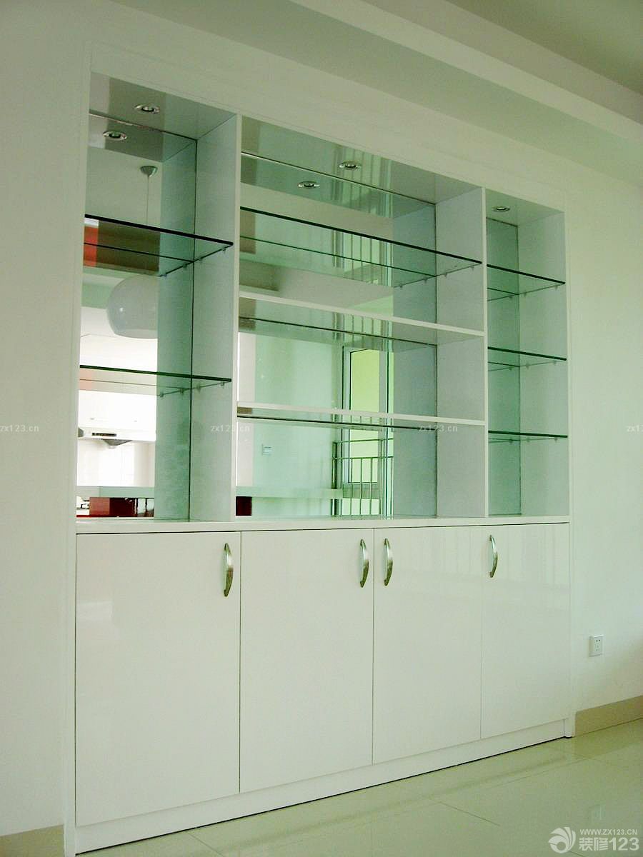 2025简约玄关墙里镶鞋柜设计装修效果图