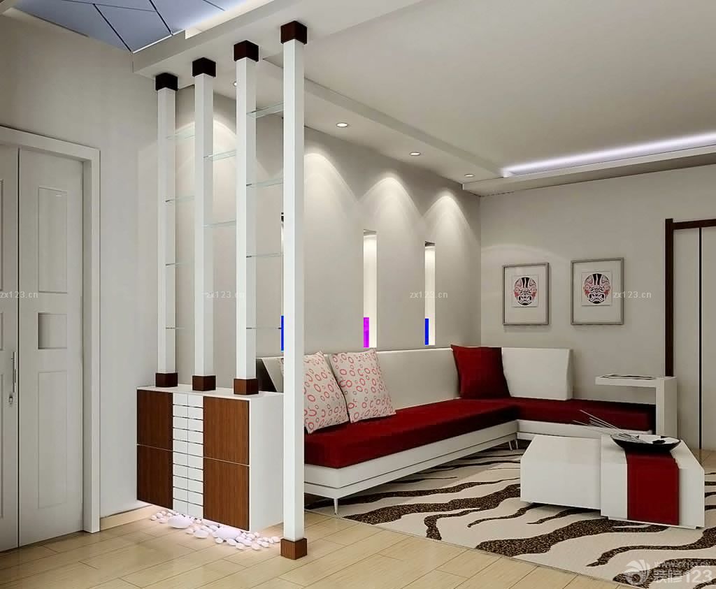 2025现代简约客厅玄关鞋柜装修图片