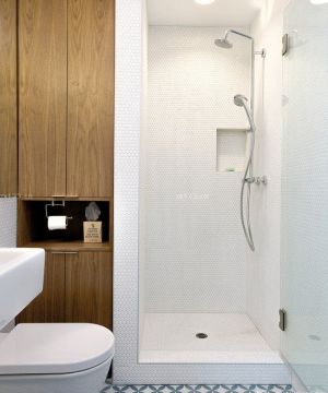 最新55平米小户型卫生间浴室装修效果图欣赏