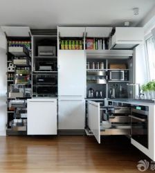 38平米小户型厨房装修橱柜效果图片