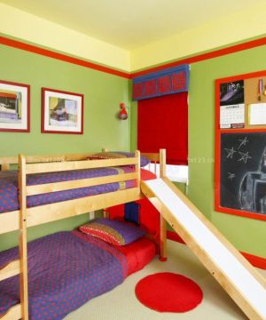 美式风格小户型儿童房间装修效果图