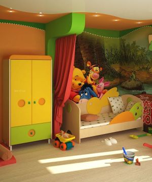 最新现代风格小户型儿童房间装修案例