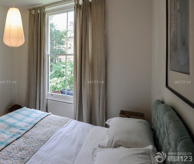 家装小户型卧室窗帘装修效果图大全2023图片