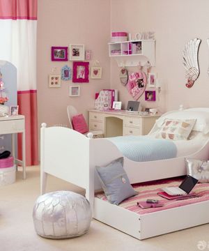 唯美小户型儿童房间设计效果图