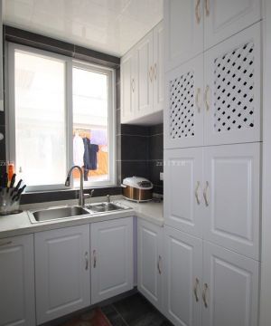 家装厨房储物柜设计装修效果图片