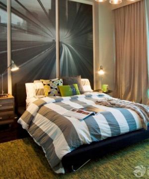 小户型卧室背景画装修效果图大全2025图片