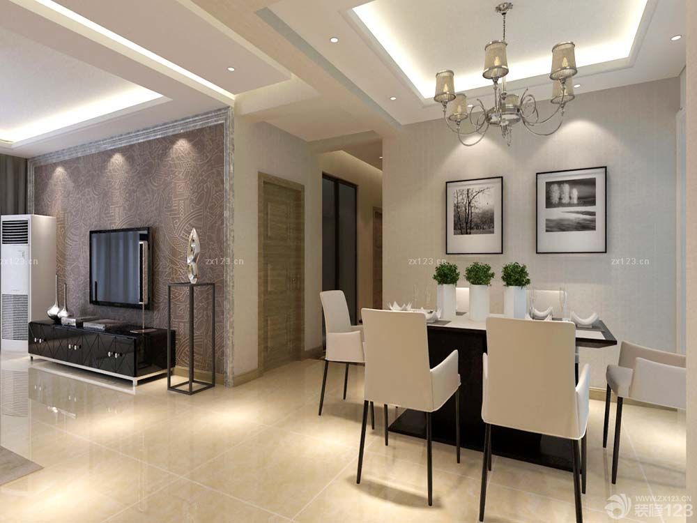 最新家装现代餐厅时尚餐厅装修设计图片