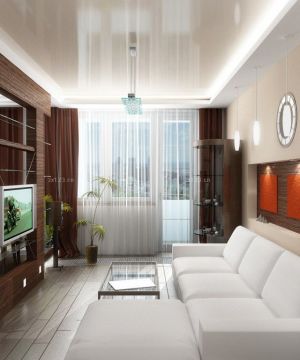 家装2025小户型沙发背景墙装修实景图