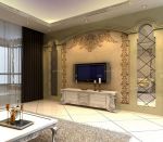 90小户型电视背景墙装修效果图大全2025图片
