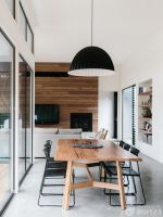 小户型美式简约风格客厅电视背景墙装修效果图大全2025图片