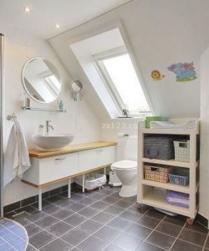 北欧家装风格小卫生间设计效果图