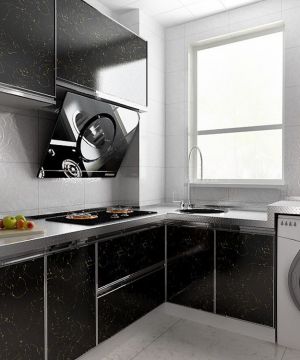 2023整体厨房烤漆橱柜装修效果图片