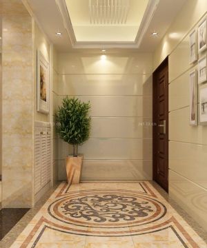 2025特色简约玄关鞋柜设计装修效果图欣赏