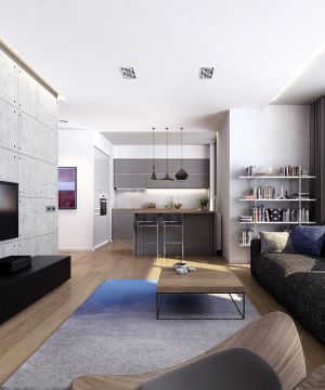 2023小户型室内设计家庭客厅装修效果图